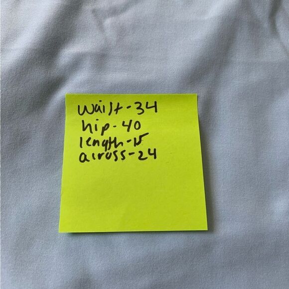 VTG Gray Tag Nike Fit Dry Light Blue Tennis Sport Skort Size L (12-14) - Picture 6 of 8